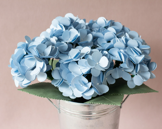 Paper Hydrangea Flower