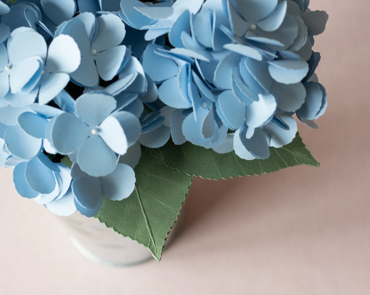 Paper Hydrangea Flower