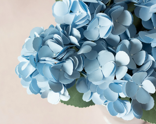 Paper Hydrangea Flower