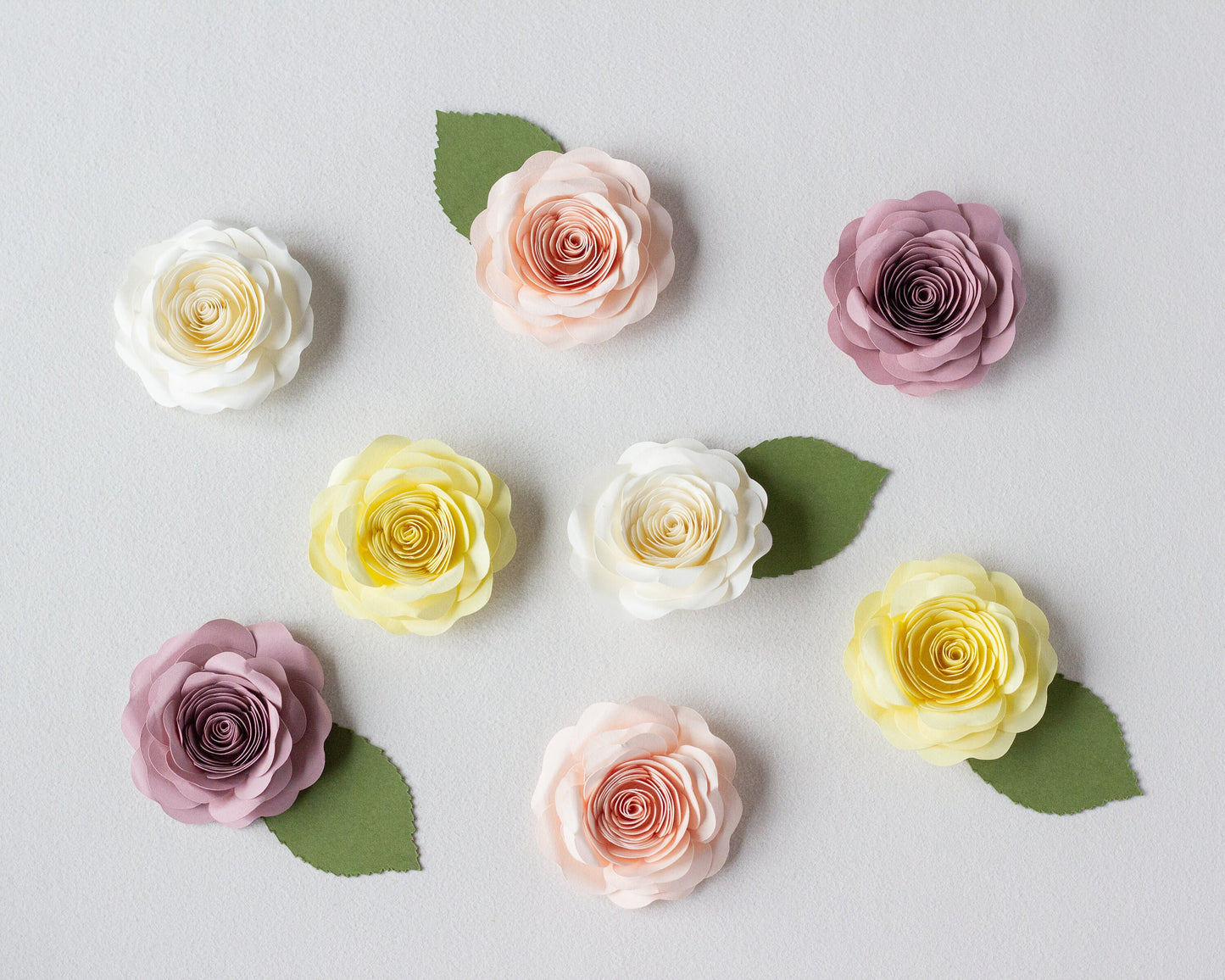 Paper Rolled Rose Flower