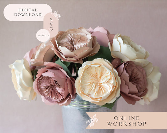 Paper Garden Rose