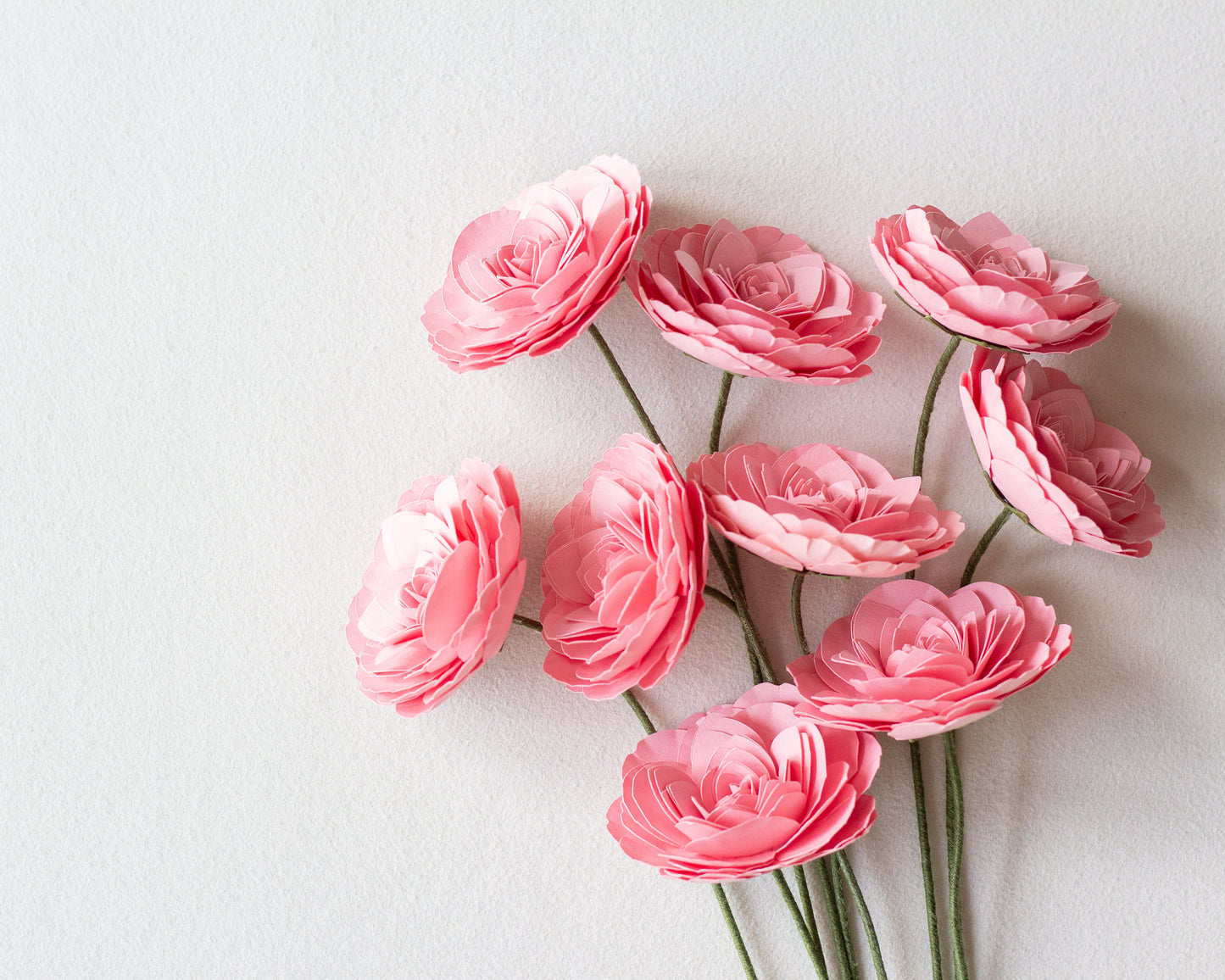 Rolled Camellia Flower