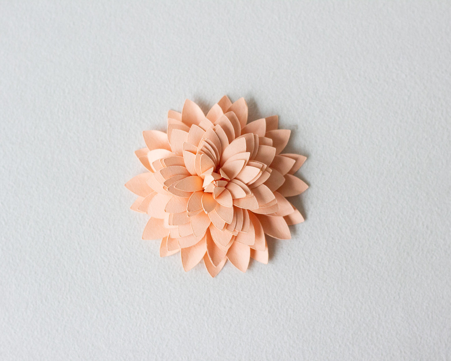 Paper Rolled Dahlia Flower