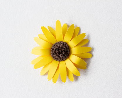 Paper Black Eyed Susan Wildflower