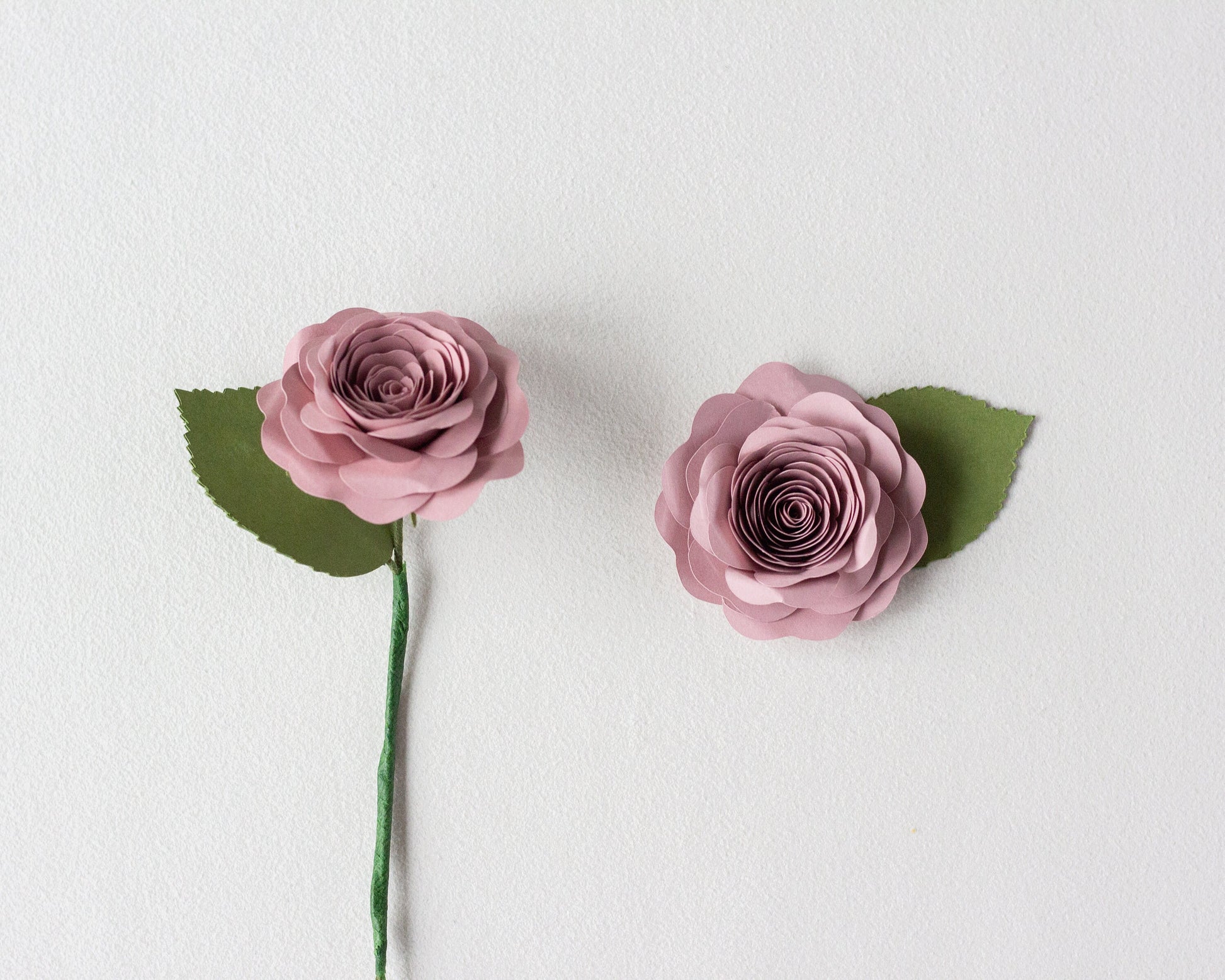 Roll paper roses Simple and beautiful roll paper rose bouquet, 38
