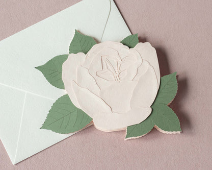 Juliet Rose Folded Card