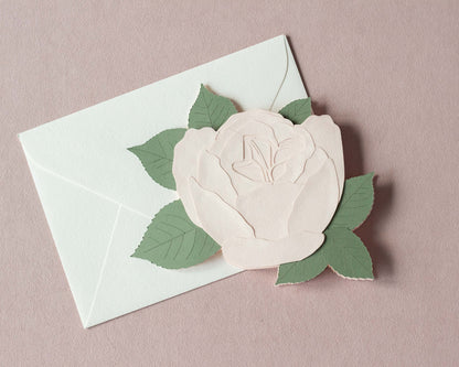 Juliet Rose Folded Card