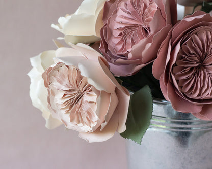 Paper Garden Rose