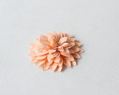 Paper Rolled Dahlia Flower