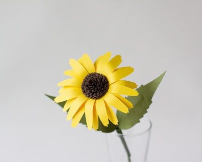 Paper Black Eyed Susan Wildflower